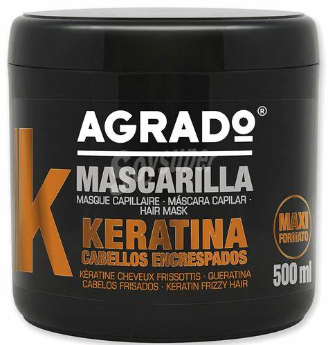 mascarilla capilar agrado keratina 500ml